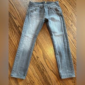 J. Crew Men's Light Gray Jeans